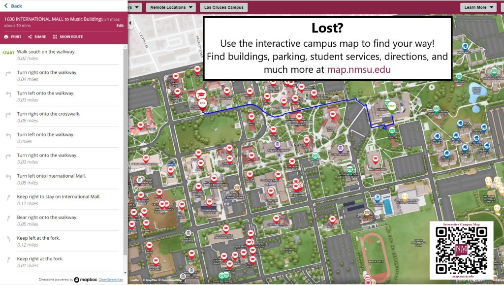 Campus Maps New Mexico State University BE BOLD. Shape the Future.
